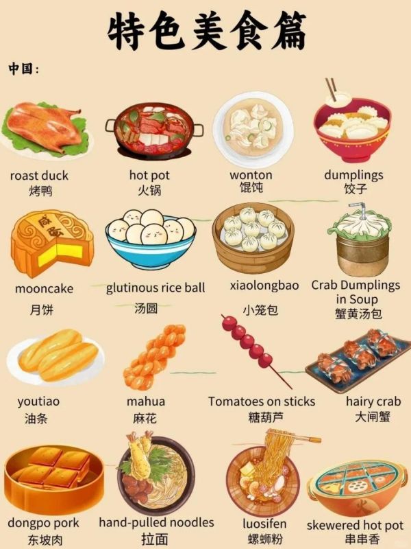 中國(guó)美食：那些你吃不到的美味